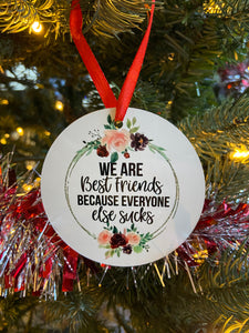 Best Friend Ornament