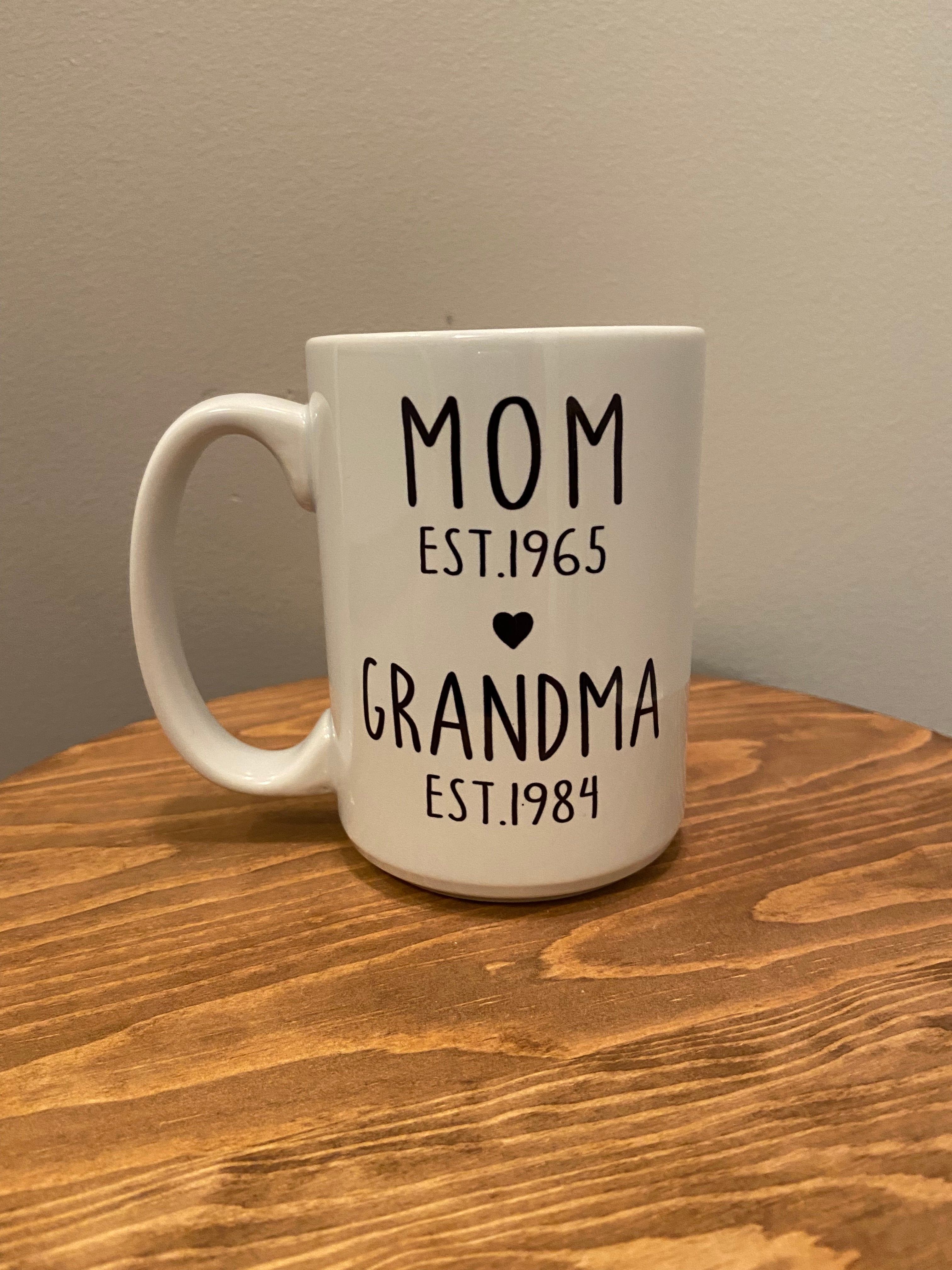 Custom Mom/Grandma Mug