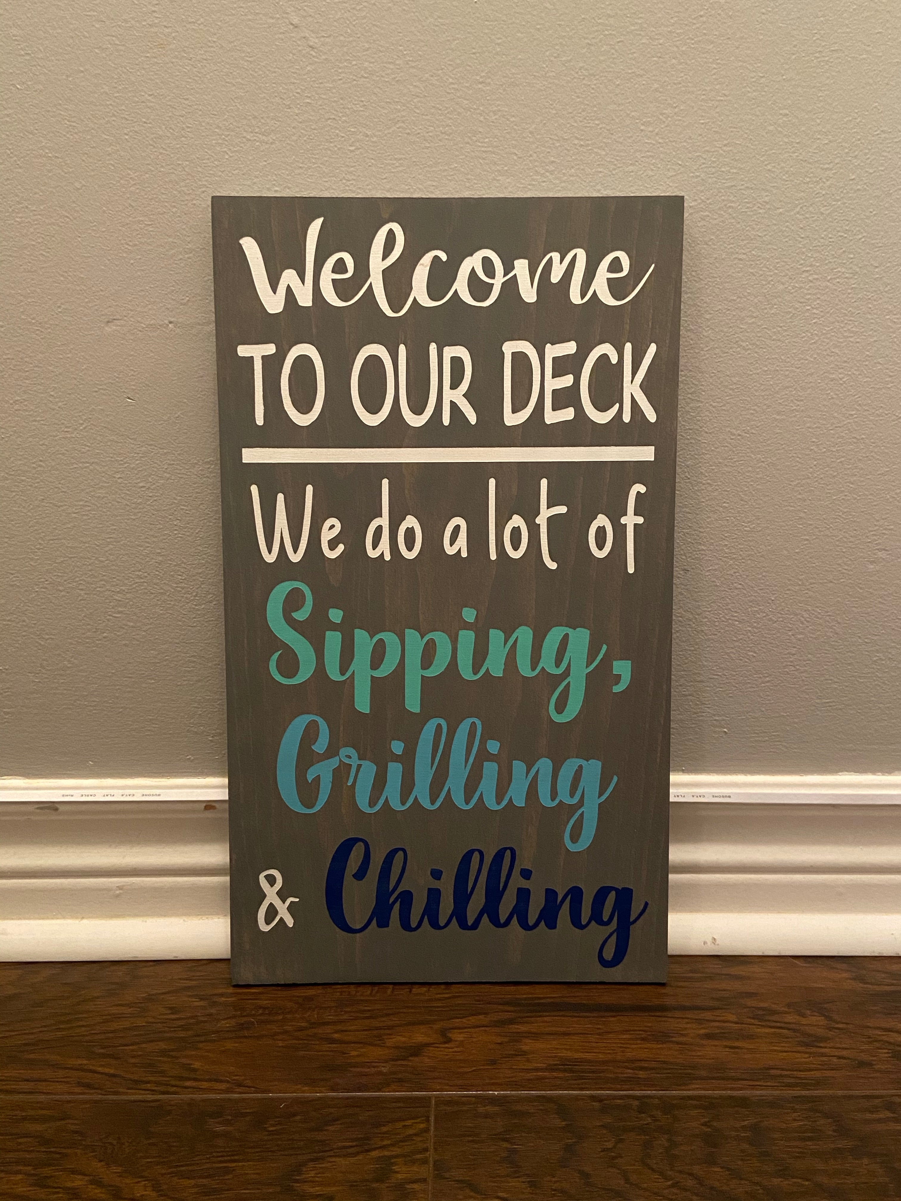 Deck Sign