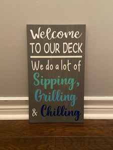 Deck Sign