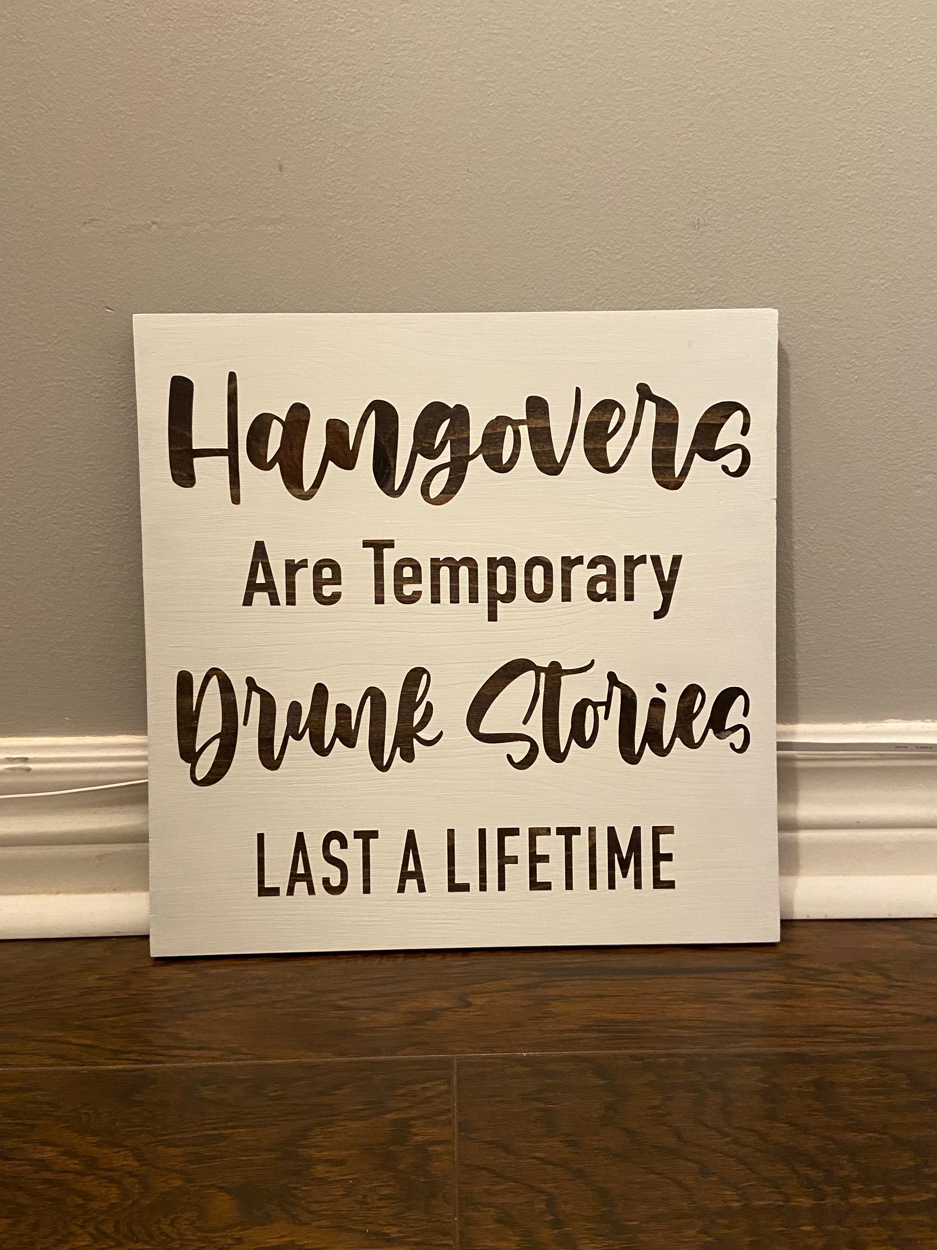 Hangover - Bar Sign