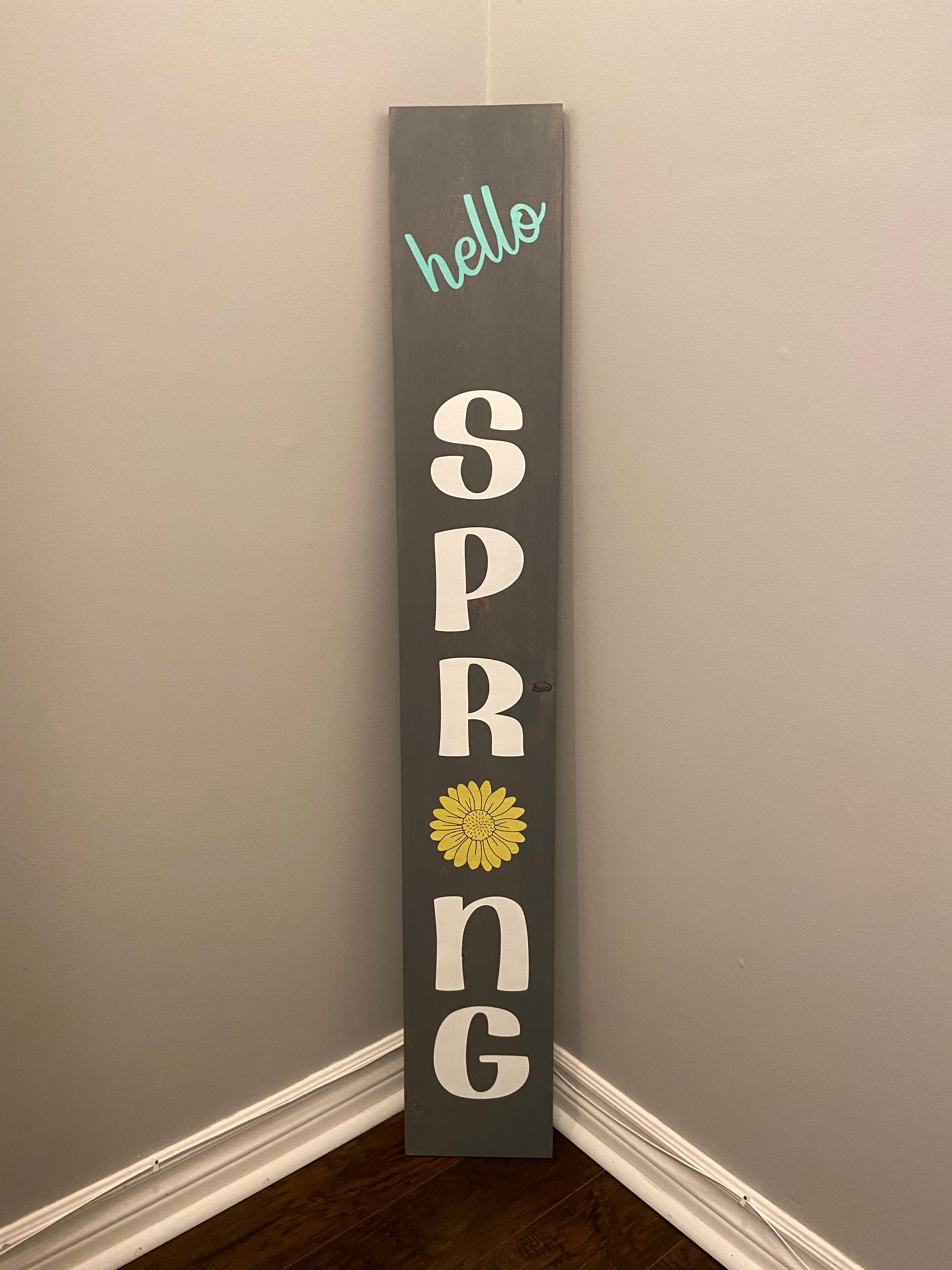 Spring Porch Sign