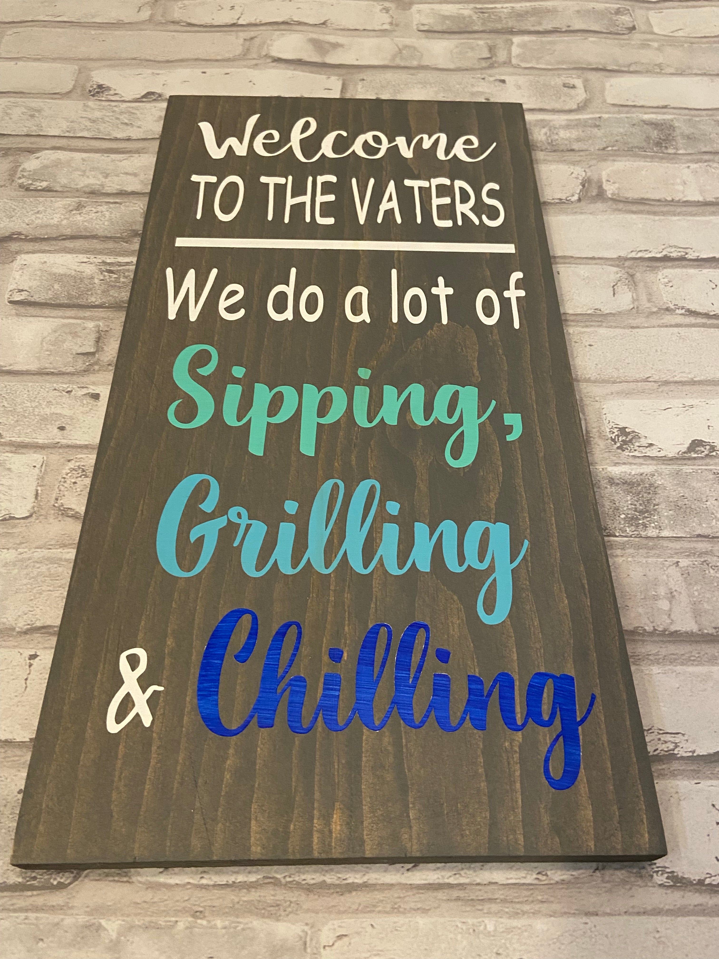 Personalized Deck Sign