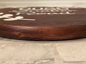 18” Round Address Sign