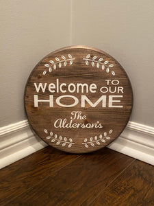 Welcome to our Home