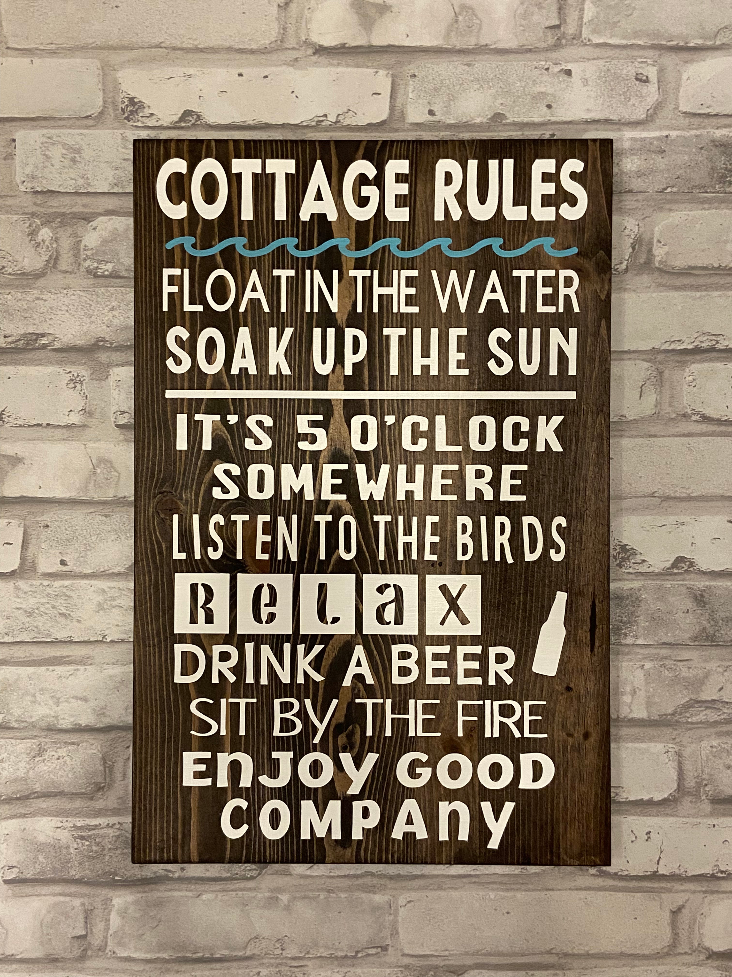 Cottage Sign