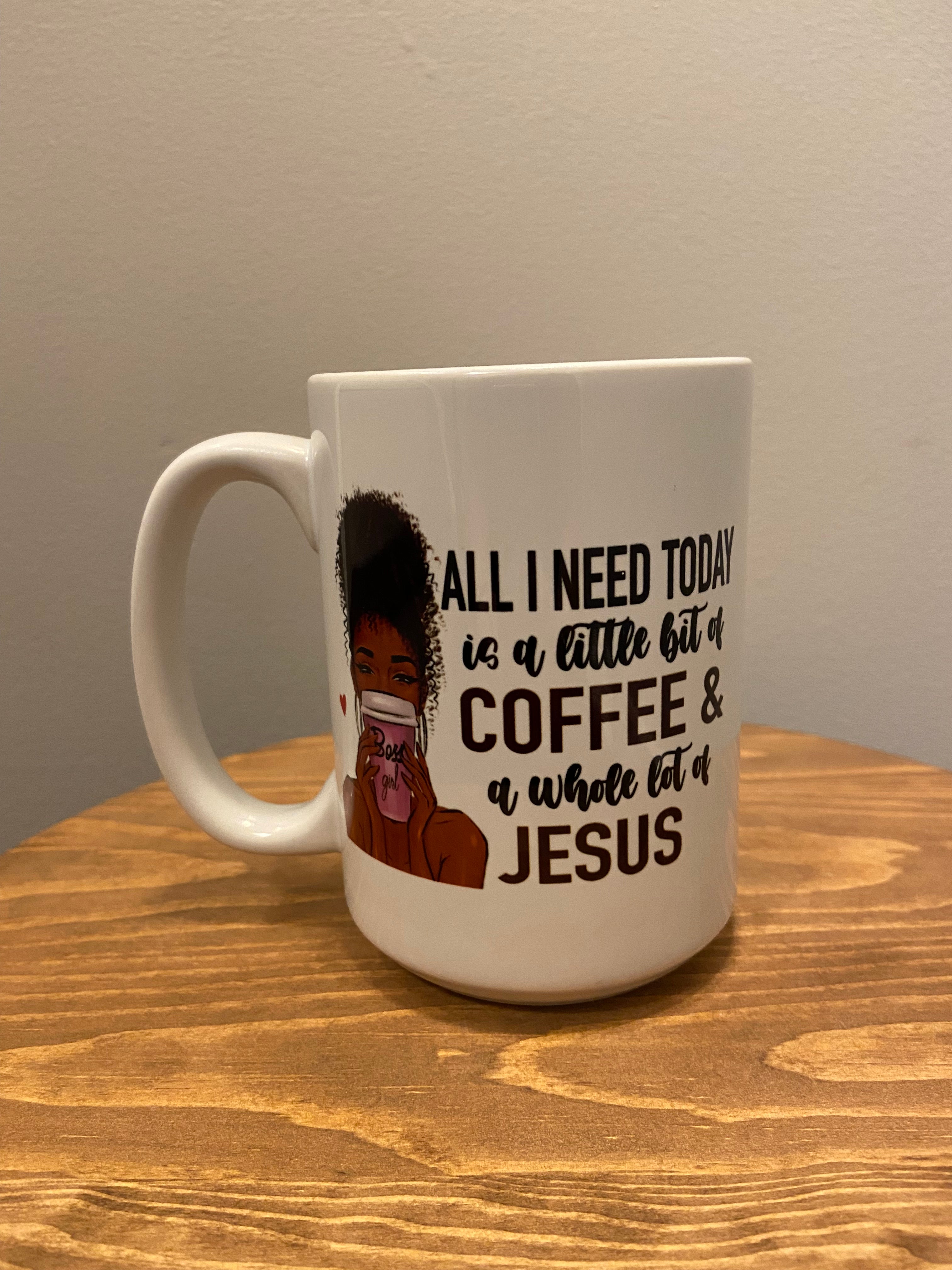 Coffee and Jesus Mug