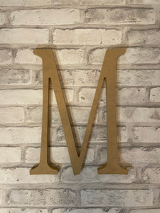 Carved Letter