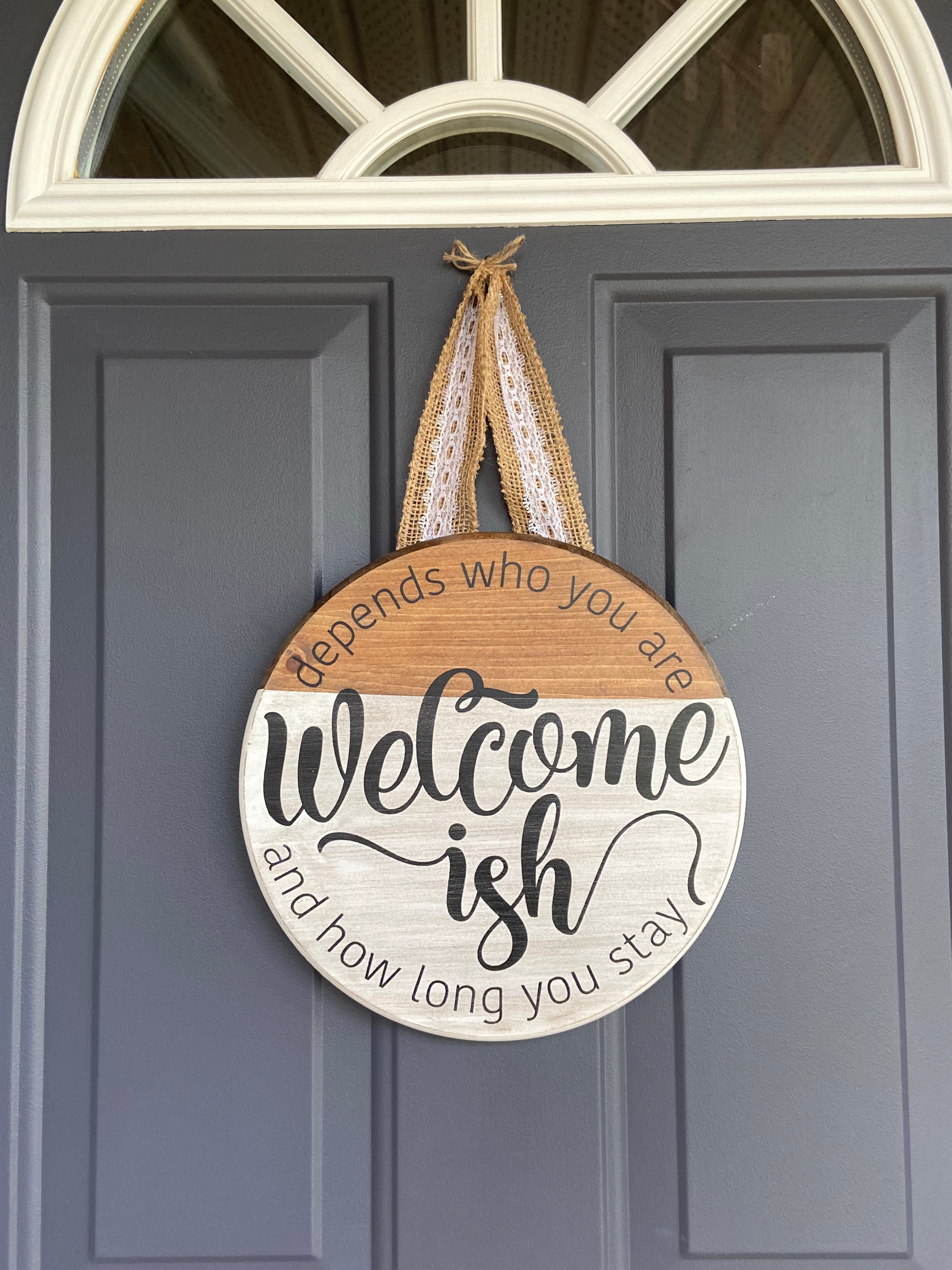 Welcome-ish Door Hanger