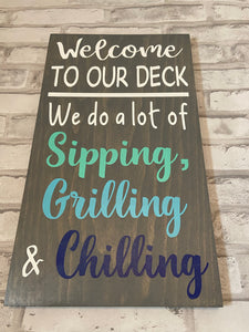 Deck Sign